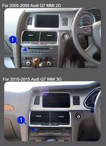 Android12 รถวิทยุสําหรับ Audi Q7 RHD 2005 - 2009 นําทางเครื่องเล่นมัลติมีเดีย Headunit Carplay 4G WIFI <span class=keywords><strong>DTS</strong></span> - Product Image 2