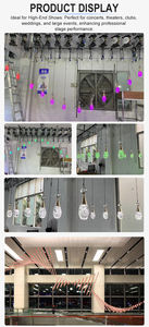 Sistema cinético de cabrestante DMX de 3m/6m/9m de altura, matriz programable de gota de cristal LED para <span class=keywords><strong>Arena</strong></span> Show Tours y lanzamiento de productos - Product Image 6