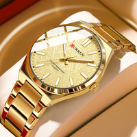Nouvelle montre à quartz CURREN 8506 pour homme, montre de haute qualité étanche avec aiguilles lumineuses, bracelet en acier inoxydable, montre-bracelet pour homme d'affaires
