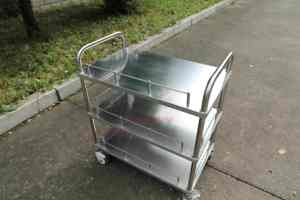MT Medical Mobiele Drie-Laags Medische <span class=keywords><strong>Trolley</strong></span> van RVS  3-laags Instrumenten <span class=keywords><strong>Trolley</strong></span> - Product Image 6
