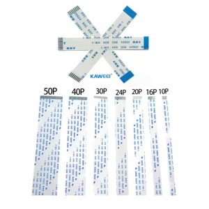 <span class=keywords><strong>2</strong></span>-50 Pins Dây <span class=keywords><strong>FFC</strong></span> Loạt 0.5 1.0 1.25Mm Pitch FPC Ribbon Phẳng Cáp Tùy Chỉnh Dây Khai Thác Cho Máy In - Product Image 2