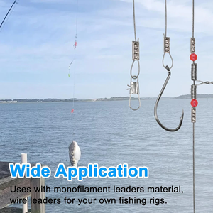 100個銅ダブルバレル圧着スリーブ高強度真鍮圧着ループスリーブフィッシングラインチューブコネクタサイズ0.8-2.6mm - Product Image 6