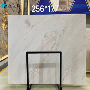 Losa de Mármol Rosa Perla del Norte y Blanco, con diseño de Libro y efecto Rosa y Arcoíris, para Fondo de Pared de Casa/Hotel, Precio de Fábrica al por Mayor - Product Image 5