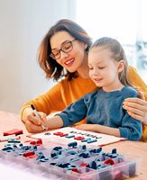 Kit de lettres magnétiques pour enfants Tableau magnétique pour réfrigérateur avec alphabet en mousse pour l'orthographe et l'apprentissage