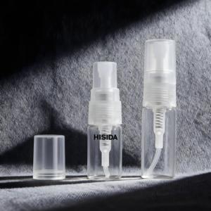 Custom 2ml 3ml 5ml 10ml Round Mini Mist clear <b>Spray</b> Perfume <b>Glass</b> Sample Bottle with Plastic <b>Spray</b> Pump - Product Image 2