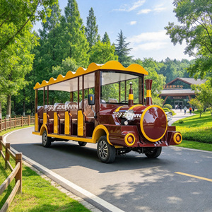 Autobús Turístico ZOWN con Asientos Acolchados para Pasajeros, Vehículo de Conducción Estable para Recorridos Turísticos en Aldeas Vacacionales - Product Image 1