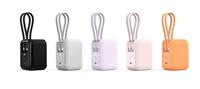 Station de recharge sans fil universelle multi-appareils avec impression UV, support de charge rapide sans fil, fonction de banque d'alimentation, matériau PVC