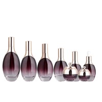 Coloré Personnalisé 20g 50g 15mL 30mL 50ml 100mL 120mL Plat Rond Ovale Verre Sérum Pour Les Yeux Essence Bouteille Compte-gouttes 10z