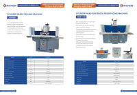 Machine de rectification de bloc et de culasse KSM1100 / Machine de rectification de culasse / TSM1200 pour moto, voiture, bloc de culasse de moteur