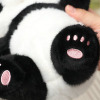 Peluche Panda Adorable Ultra Douce avec Rembourrage en Coton PP Réaliste 11-30cm – Cadeau pour Enfants, Poupée pour Machine à Griffes, Vente en Gros