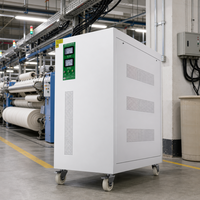 Régulateur de tension AC fiable pour l'industrie chimique, haute précision pour les lignes de processus, TNS-120KVA