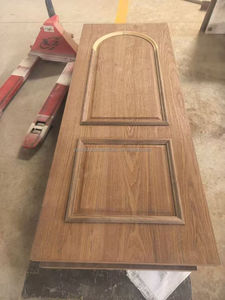 דלתות פנים מעץ מלא עם חלונות זכוכית - Product Image 5