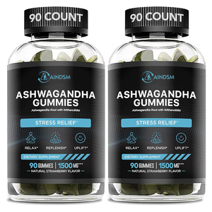 Gommes végétariennes à l'Ashwagandha pour stimuler le métabolisme et l'énergie Vitamines Gommes à l'Ashwagandha Bon prix Soulagement & Relax Mousse de Mer Ashwagandha - Product Image 2