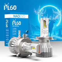 PL60 H7 LED Lampes Canbus 120W 40000lm 12V HB3 9005 H11 H15 Faro Luz Ampoule H4 pour Auto Car Light 6000k H4 Led Phare H7 X5 A3
