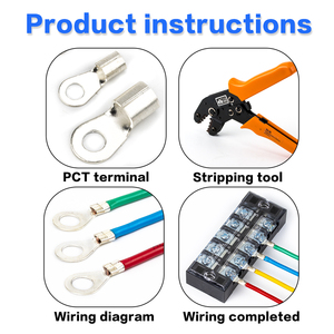 Đầu Nối Vòng RNB Đầu Nối Đầu Cuối Bằng Đồng Không Cách Điện Đầu Nối Uốn Dây Uốn Đầu Nối Trần Hàn - Product Image 4