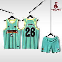 Fabricant OEM ODM, ensemble de vêtements de basketball personnalisés Dri-fit, maillot de basketball personnalisé pour l'entraînement des adultes