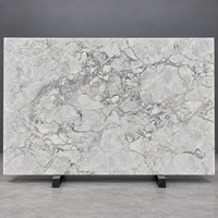 Marbre gris Calacatta de luxe pour les dessus de tables à manger et les revêtements muraux pour projets d'intérieur