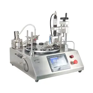Automation Desktop ceramic pump filling machine for test kit with ceramic pump for cosmetic liquid cream filling