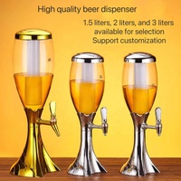 Distributeur de bière pression en plastique personnalisable en usine, machine à bière pression, distributeur de boissons de qualité alimentaire, vente chaude
