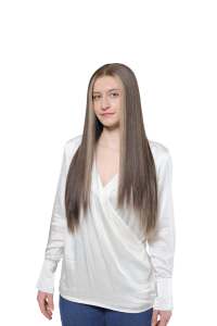 Pelucas Largas de Cabello Humano Virgen Chino Transparentes al por Mayor para Pelucas <span class=keywords><strong>con</strong></span> Frente de Encaje, 150% de Densidad, Colores Mixtos, Tamaños de Gorra Pequeños/Grandes - Product Image 3