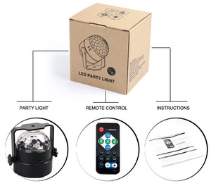 Bola de discoteca activada por control remoto, luz estroboscópica para Navidad, cumpleaños, karaoke y otras fiestas y decoraciones - Product Image 6