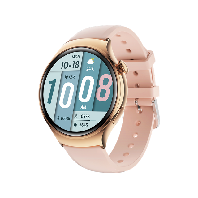 Round Screen High Quality Smart Bracelets Support IP68 Waterproof Wrist Watch Mutil-function Digital Sports Watch