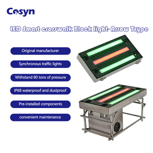 ไฟส่องสว่างทางม้าลายแบบ LED อัจฉริยะ สำหรับทางม้าลายใต้ดิน ไฟจราจร LED สำหรับทางม้าลายอัจฉริยะ - Product Image 3