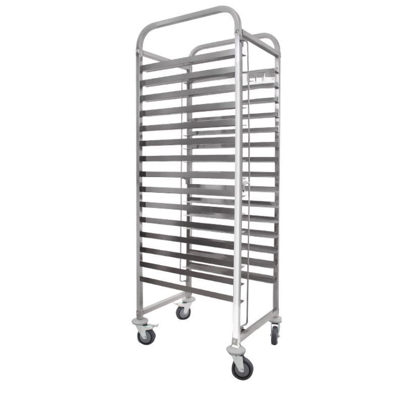 Heavy Duty Stainless Steel Tray Cart
