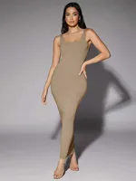 Robes longues personnalisées pour femmes Robe moulante d'été décontractée pour femmes, élégante, pour soirée