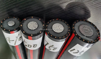 Cable de Potencia de Aluminio de 15kv Xlpe, 750 mcm 1000mcm, Neutro Concéntrico, Aislamiento del 133%