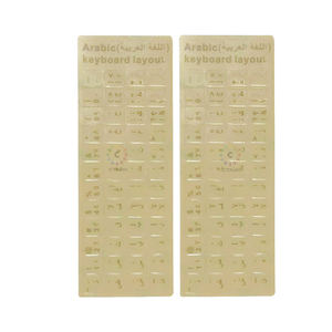 आर्बी कीबोर्ड स्टिकर मेंढक और पारदर्शी कीबोर्ड कवर लैपटॉप कीबोर्ड सार्वभौमिक स्टिकर लेबल - Product Image 4