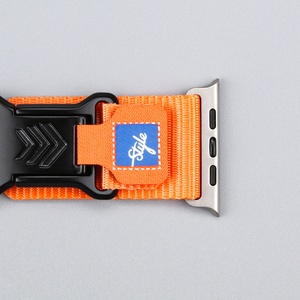 Новая модель уличный спортивный ремешок для Apple Watch Ultra <span class=keywords><strong>2</strong></span> 49 мм Iwatch S10 9 8 7 магнитная пряжка плетение нейлоновые ремни - Product Image 6