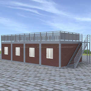 Uffici modulari in acciaio durevole per le scuole case appartamenti Flat Pack Container Inplant building servizi di costruzione di noleggio - Product Image 3