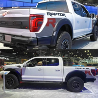 Nouvel autocollant de voiture pour Raptor R F150 2024, film vinyle sportif et tendance pour coffre et capot moteur, accessoires