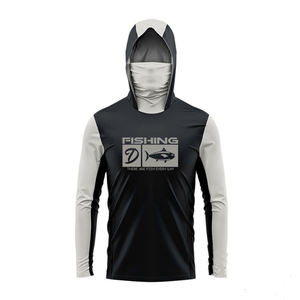 サプライヤー昇華長袖シーサイドメンズフィッシングショーツUVプロテクションシャツメンズバンブーSpfフィッシングパーカー - Product Image 4