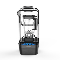 Blender-presse-agrumes électrique en acier inoxydable puissant pour usage domestique et hôtelier, grande capacité