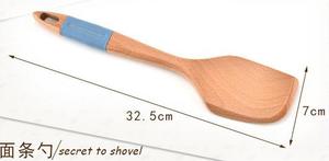 Nóng Bán 7 Cái Sồi Đồ Dùng Bằng Gỗ Đặt Nấu Ăn Thìa Thìa - Product Image 5