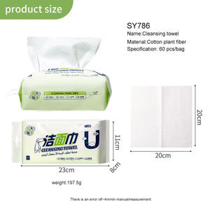LMLTOP <span class=keywords><strong>Serviettes</strong></span> <span class=keywords><strong>jetables</strong></span> en vrac pour le visage, 60 pièces, emballage <span class=keywords><strong>professionnel</strong></span>, <span class=keywords><strong>serviettes</strong></span> démaquillantes pour hôtels, spas, salons de beauté SY786 - Product Image 6