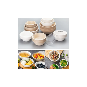 Exportateurs indiens vendant des bols de pulpe de bagasse de canne à sucre écologiques de 7 oz et 8 oz jetables pour les fêtes et les événements - Product Image 3