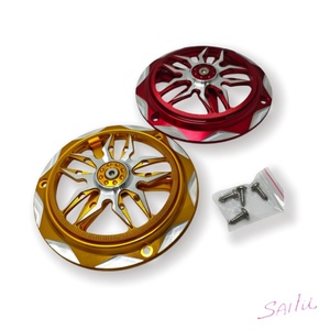 Cubierta Protectora <span class=keywords><strong>Clásica</strong></span> de Aluminio CNC para Ventilador de <span class=keywords><strong>Vespa</strong></span> Primavera Sprint 150, Modificación Retro - Product Image 3