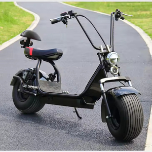 Scooter électrique City <span class=keywords><strong>Coco</strong></span> pas cher, suspension avant, batterie lithium étanche, alliage d'aluminium, adulte - Product Image 2