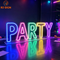 Lettres lumineuses 3D en acier inoxydable RGB pour événements : mariage, anniversaire, demande en mariage – 0,9 m, 1,2 m, 1,5 m