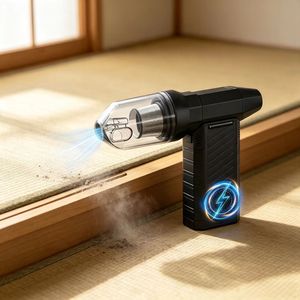 Soplador de Aire de Alta Velocidad de 130000 RPM con Pantalla LED Digital e Iluminación, para Uso en el Hogar y la Oficina, Limpieza de <span class=keywords><strong>PC</strong></span> y Sofá - Product Image 1