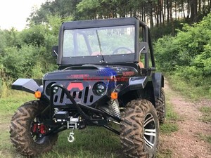 High Quality Electric <b>Utv</b> 48V 4WD 10.5kw Ride-on 4x4 Electric Quad Buggy For Farm EEC Certified - Product Image 5