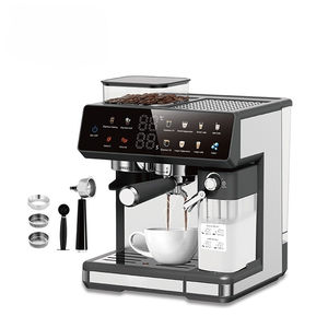 Suministro directo de fábrica Máquina de café espresso comercial totalmente automática portátil de acero inoxidable de 20 bares - Product Image 1