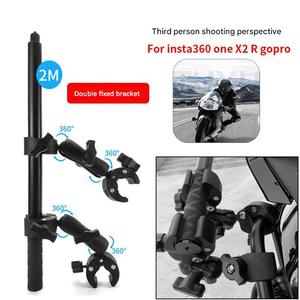 Cámara Deportiva Panorámica para Motocicleta, con Soporte para Selfies y Trípode, para <span class=keywords><strong>Insta360</strong></span> y GoPro, Venta de Fábrica - Product Image 5