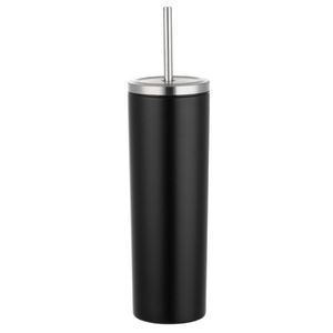 Gobelet isotherme portable en acier inoxydable de 20 oz avec paille à vis pour étudiants - Product Image 3