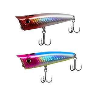 Palmer 9g 14g 20g Cebo Articulado Duro Artificial Salpicaduras Láser Popper <span class=keywords><strong>Whopper</strong></span> <span class=keywords><strong>Plopper</strong></span> Topwater Señuelo de Pesca Popper Señuelos de Superficie - Product Image 5