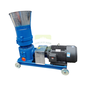Thức ăn granulator Báo Chí Con lăn millstone gia cầm chăn nuôi Thức ăn viên máy cho lợn thỏ thực phẩm pelletizer - Product Image 3