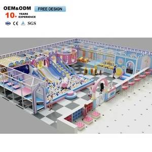 Parque Infantil Interior con Forma de Castillo de Ensueño de 200 Metros Cuadrados y Equipo de Escalada para Niños - Product Image 2